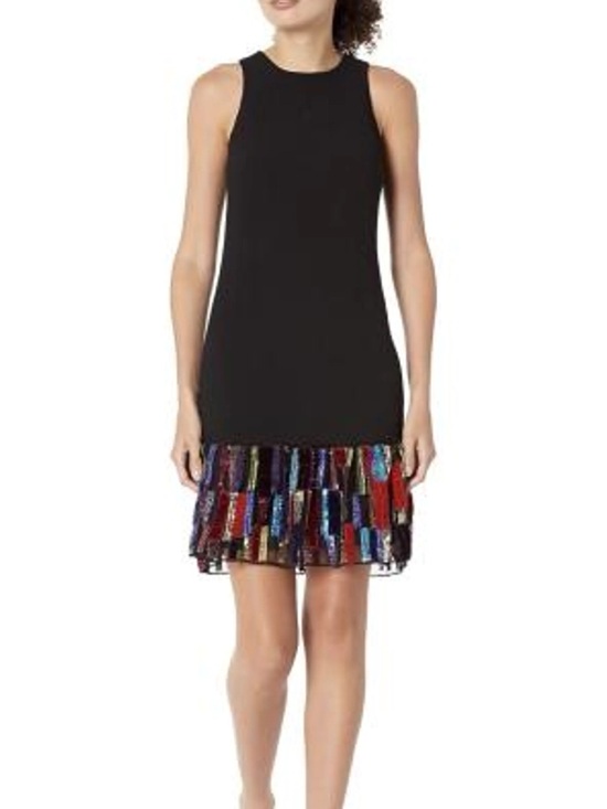 Trina Turk Dresses & Skirts - Trina Turk Berry Sleeveless Drop Waist Dress Sz 12
